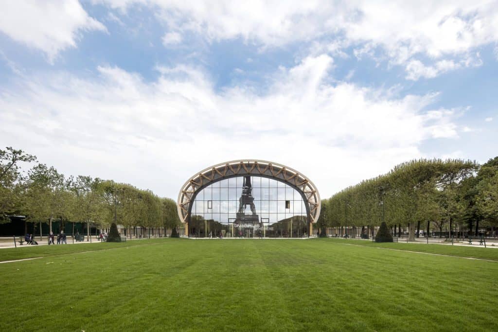 Grand Palais Ephémère by Wilmotte & Associés in Paris, France