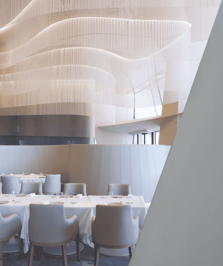 Jiwan Restaurant by Koichi Takada Architects in Doha, Qatar