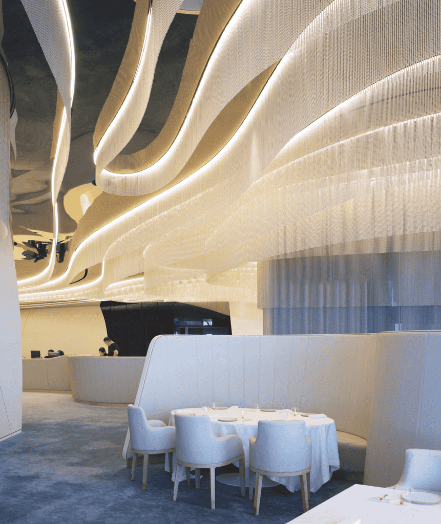 Jiwan Restaurant by Koichi Takada Architects in Doha, Qatar