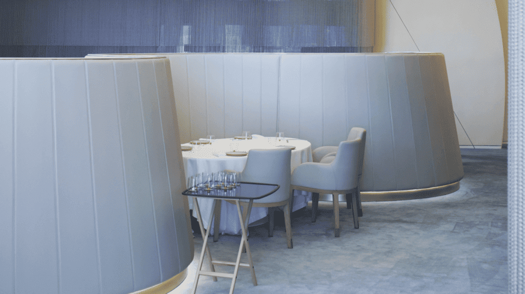 Jiwan Restaurant by Koichi Takada Architects in Doha, Qatar