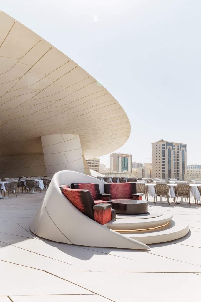 Jiwan Restaurant by Koichi Takada Architects in Doha, Qatar
