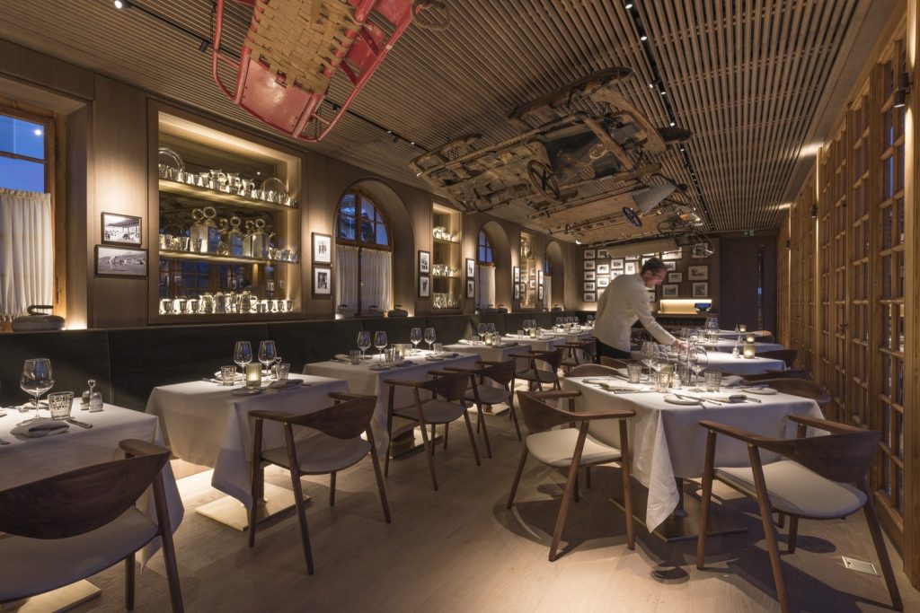 Kulm Eispavilion by Foster + Partners in Saint Moritz, Switzerland