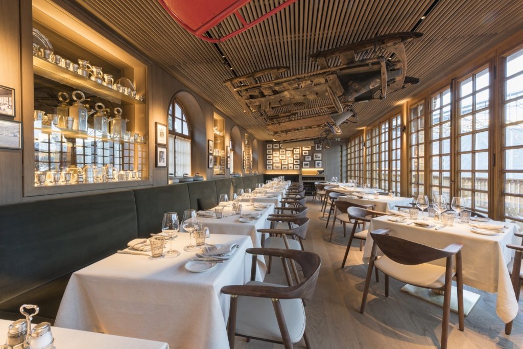 Kulm Eispavilion by Foster + Partners in Saint Moritz, Switzerland