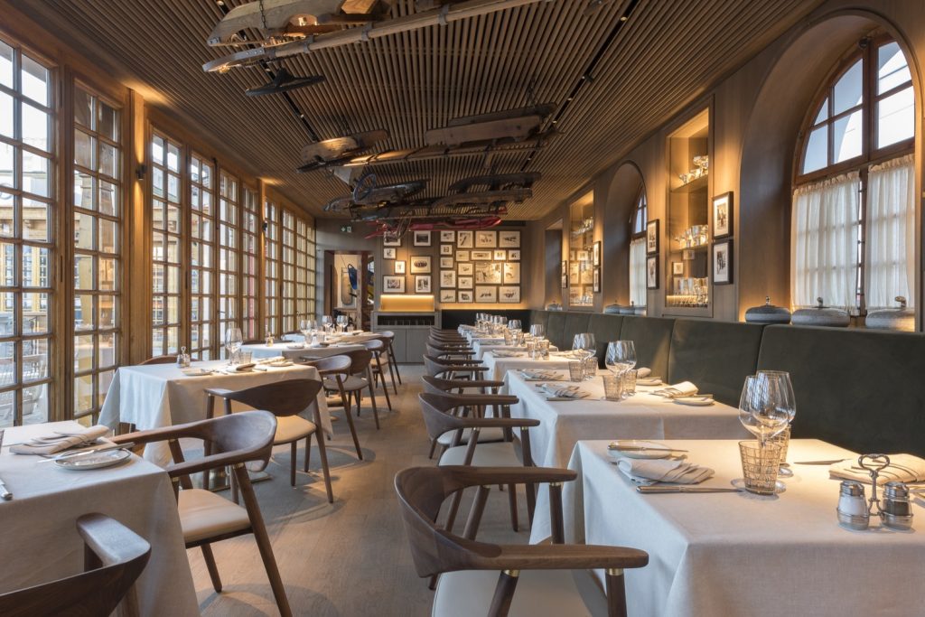 Kulm Eispavilion by Foster + Partners in Saint Moritz, Switzerland