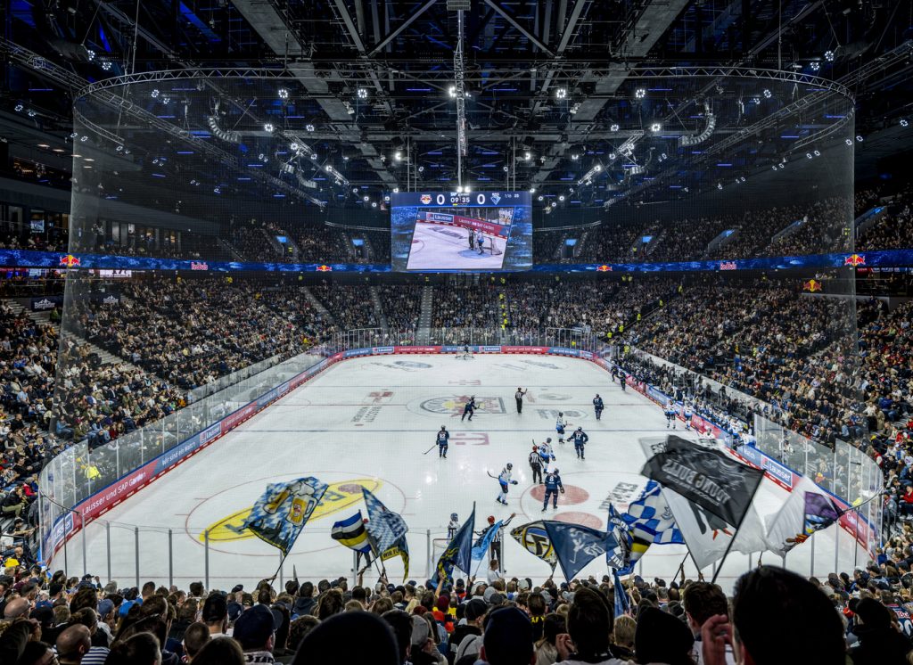 Sportarena Olympiapark Munich SAP Garden by 3XN in Munich, Germany