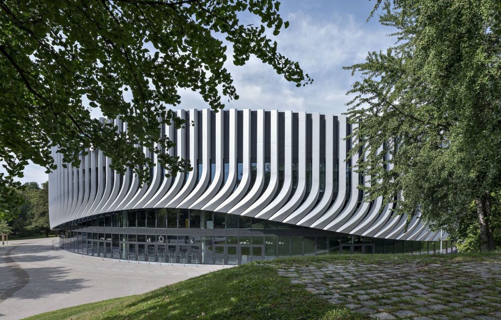 Sportarena Olympiapark Munich SAP Garden by 3XN in Munich, Germany