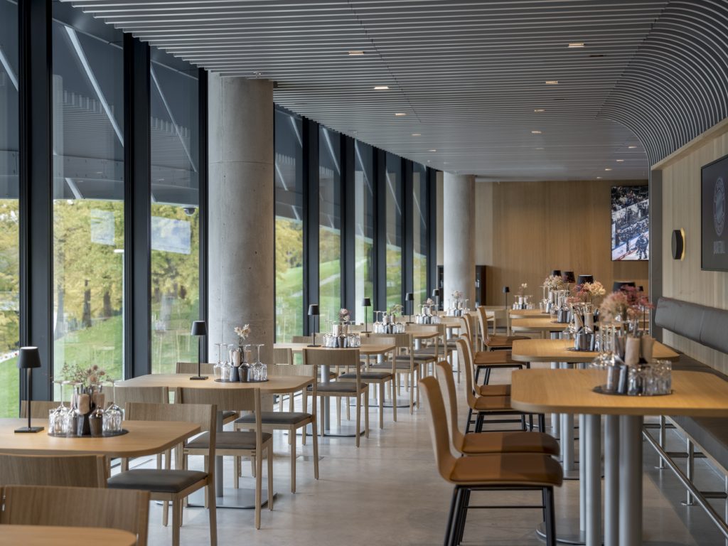 Sportarena Olympiapark Munich SAP Garden by 3XN in Munich, Germany