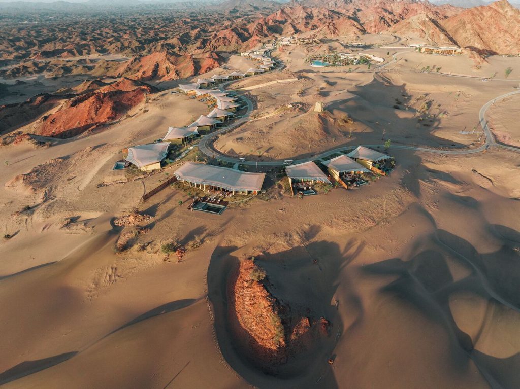Six Senses Southern Dunes Resort by Foster + Partners in Umluj, Saudi Arabia