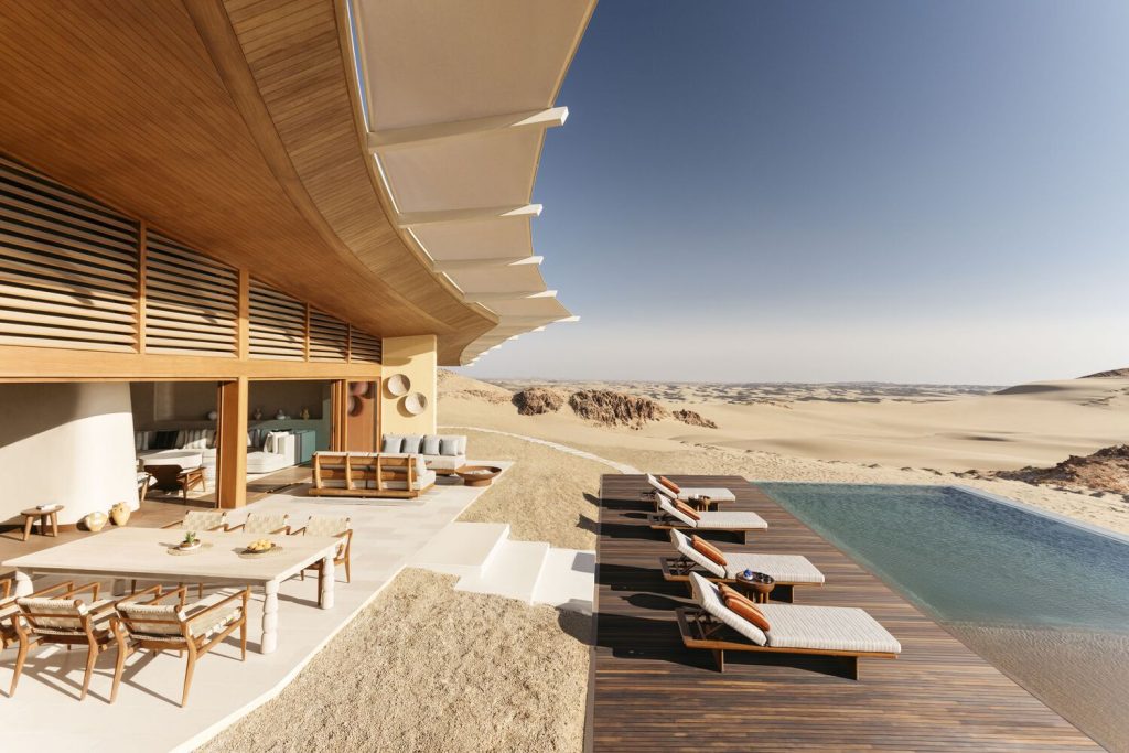 Six Senses Southern Dunes Resort by Foster + Partners in Umluj, Saudi Arabia