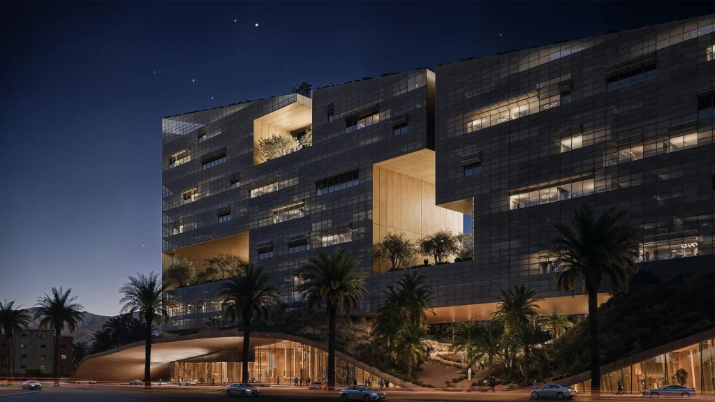 The Park by Emre Arolat Architecture in Madinah, Saudi Arabia