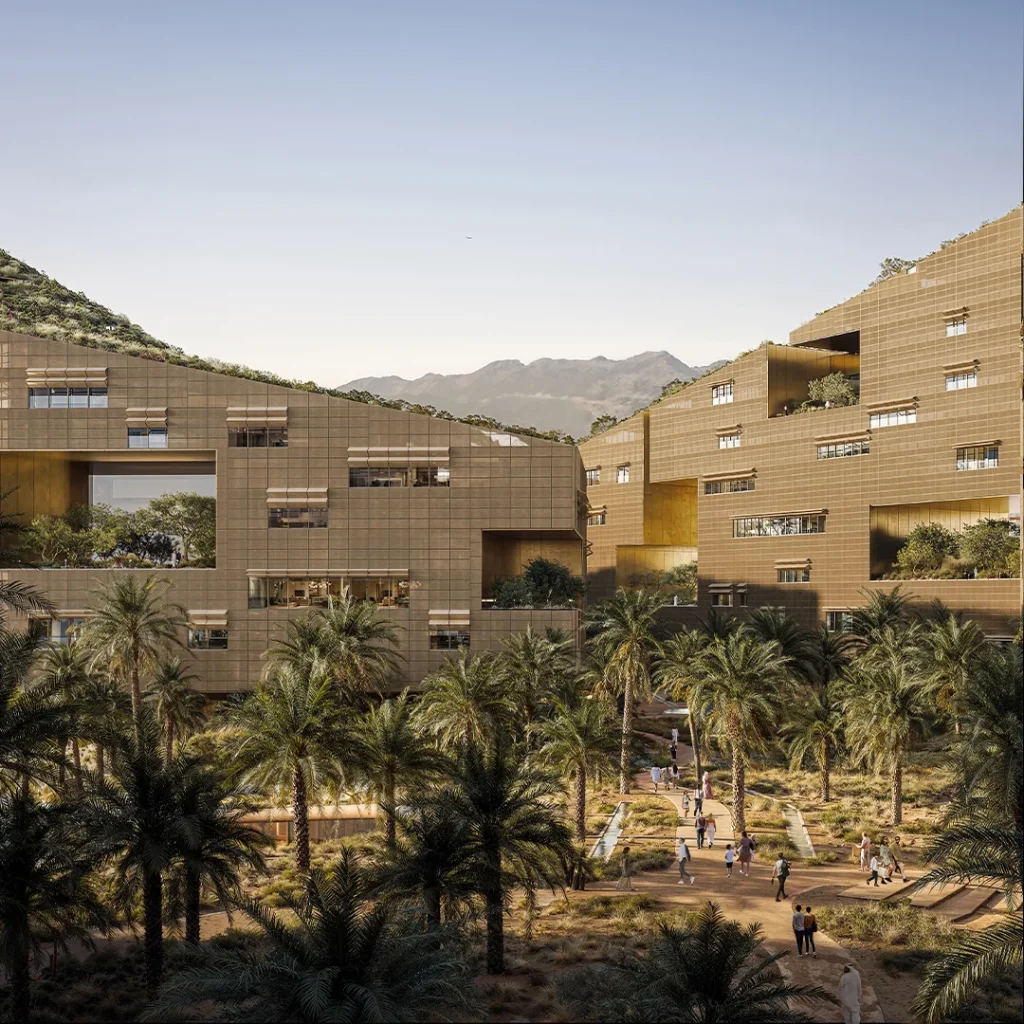 The Park by Emre Arolat Architecture in Madinah, Saudi Arabia