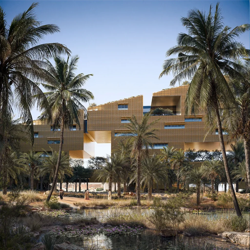The Park by Emre Arolat Architecture in Madinah, Saudi Arabia