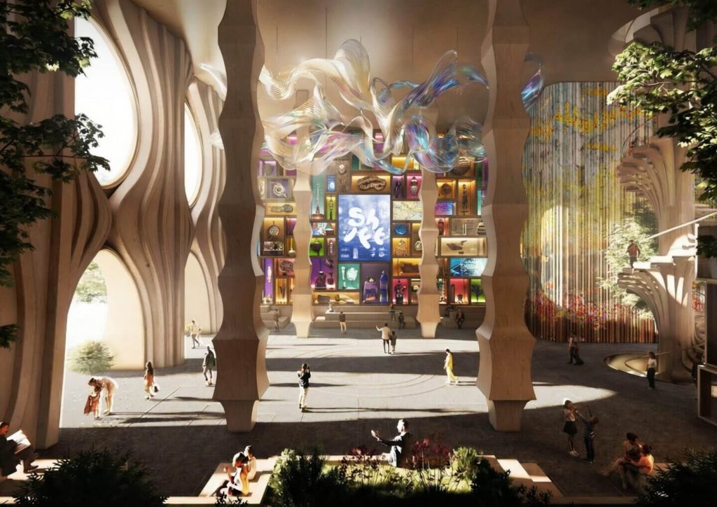 Urban Reef by Heatherwick Studio in Rotterdam, Netherlands