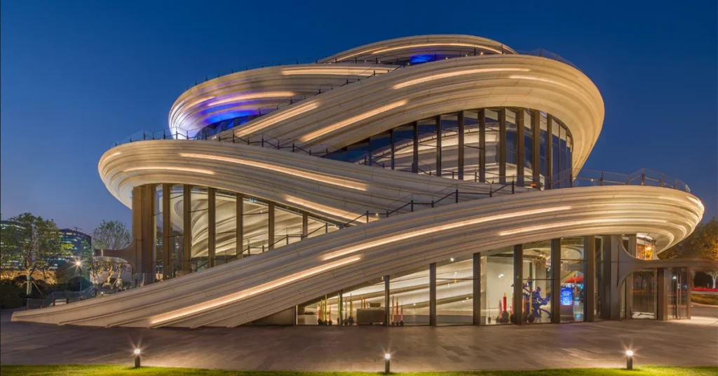 The Orbit by Heatherwick Studio in Shanghai, China