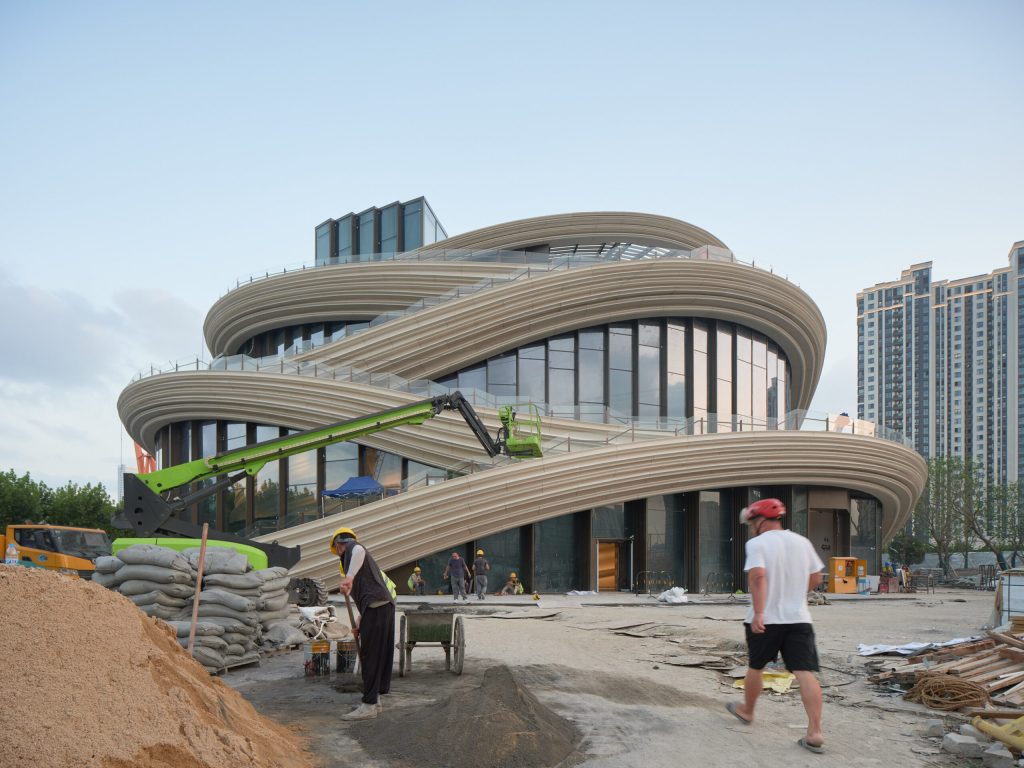 The Orbit by Heatherwick Studio in Shanghai, China