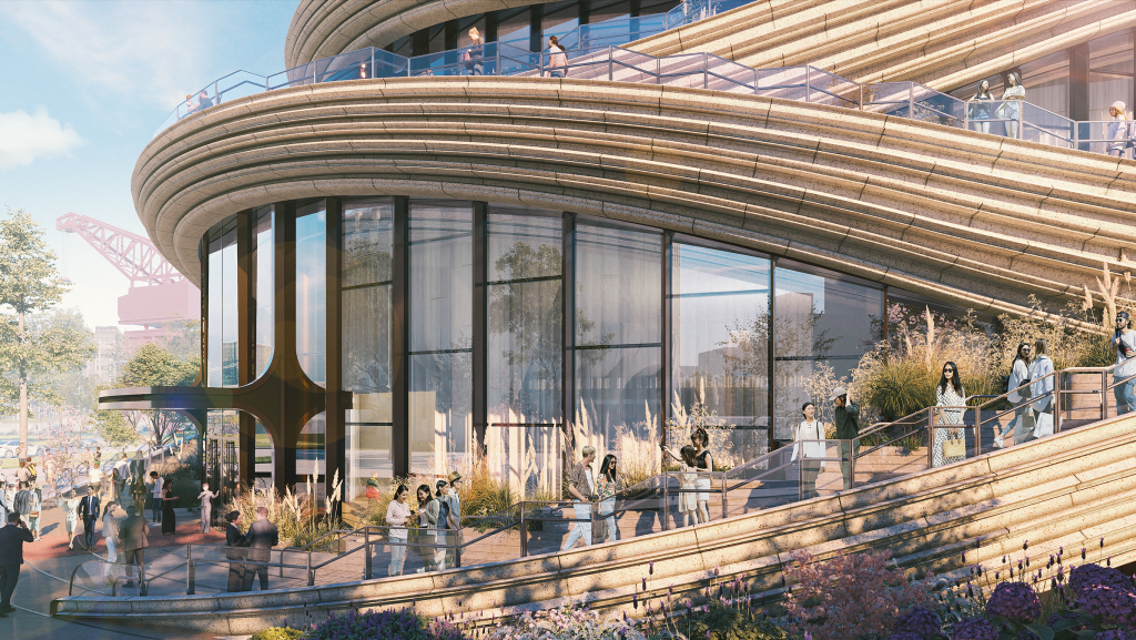 The Orbit by Heatherwick Studio in Shanghai, China