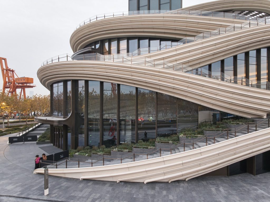 The Orbit by Heatherwick Studio in Shanghai, China
