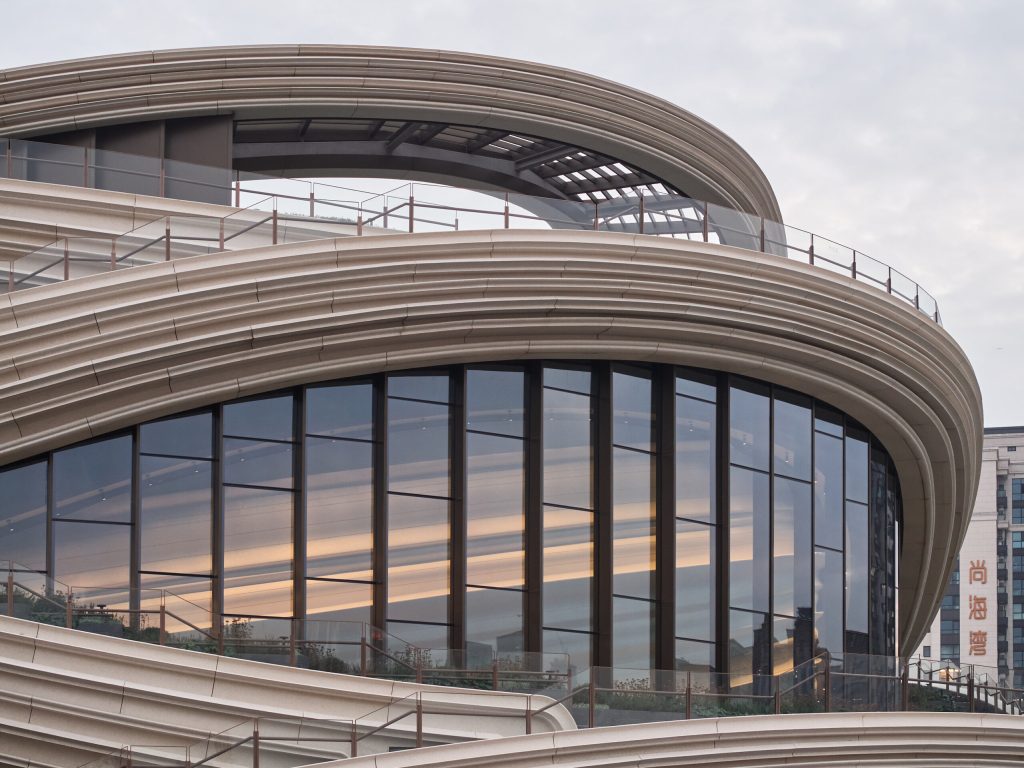 The Orbit by Heatherwick Studio in Shanghai, China