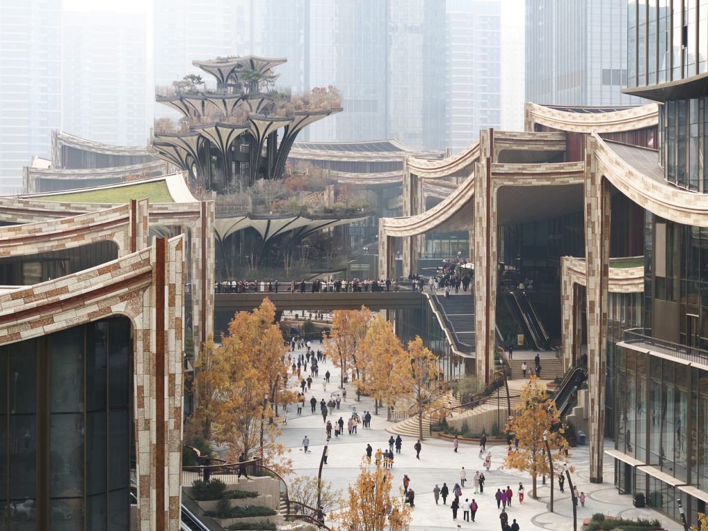 Xi’an CCBD by Heatherwick Studio in Xi'An, China