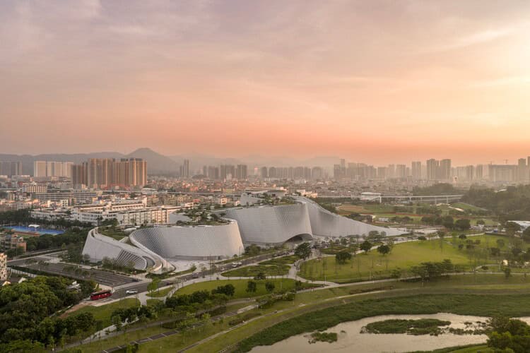 Shenzhen Natural History Museum by 3XN in Shenzhen, China