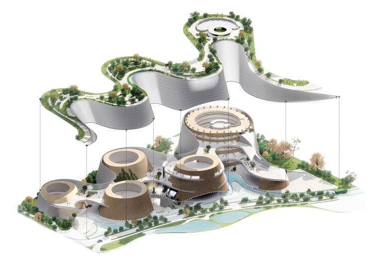 Shenzhen Natural History Museum by 3XN in Shenzhen, China