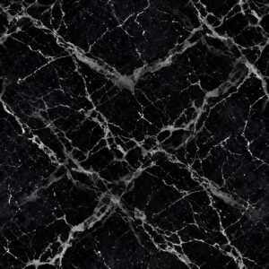Black Marble with White Veining