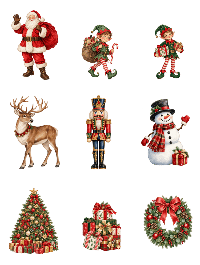 Download free architectural cutout: Christmas Pack Free architectural cutout of Christmas Pack