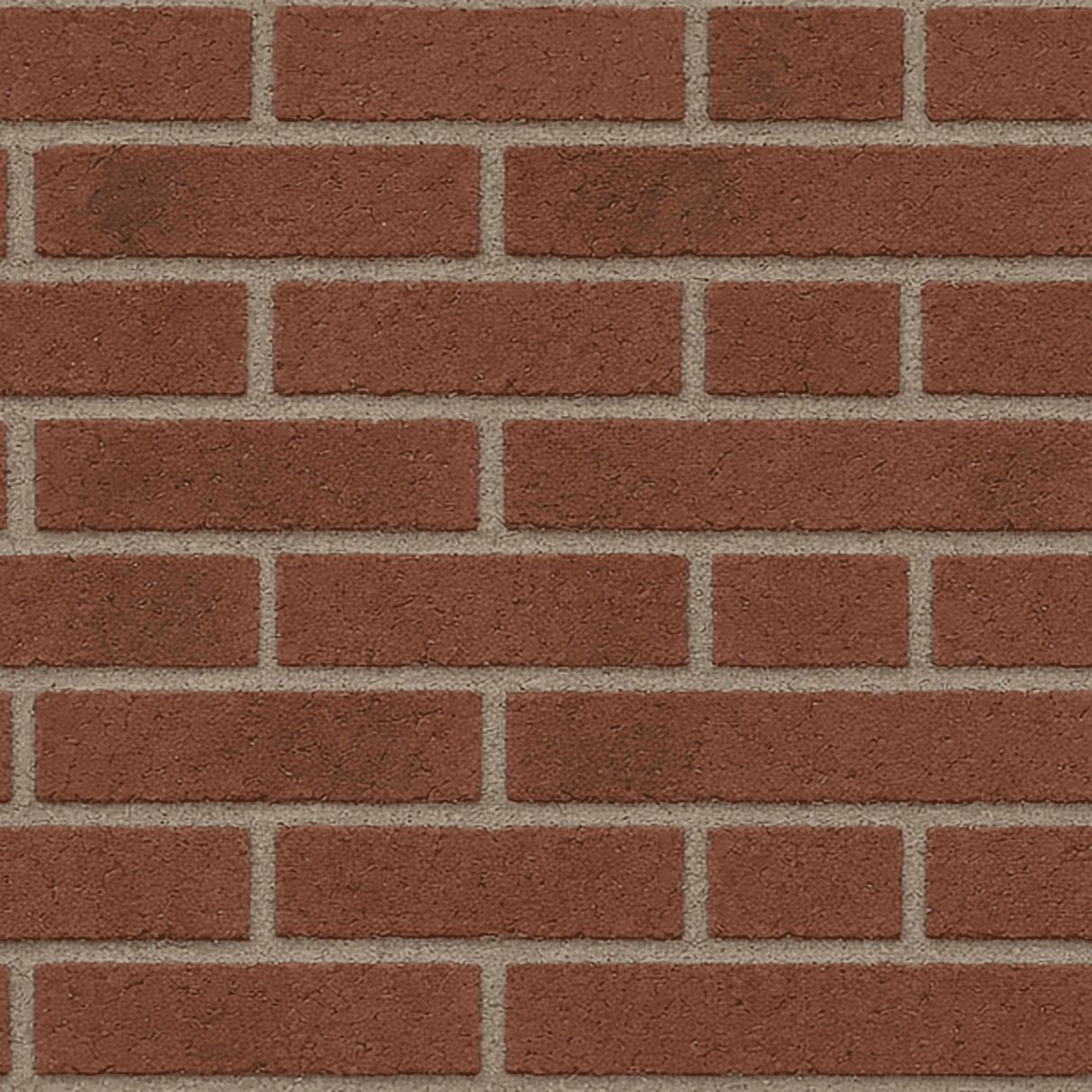 Red Clay Brick (Running Bond) architectural texture